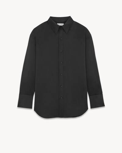 メンズシャツ | デニム、チェック、コットン | Saint Laurent サン 