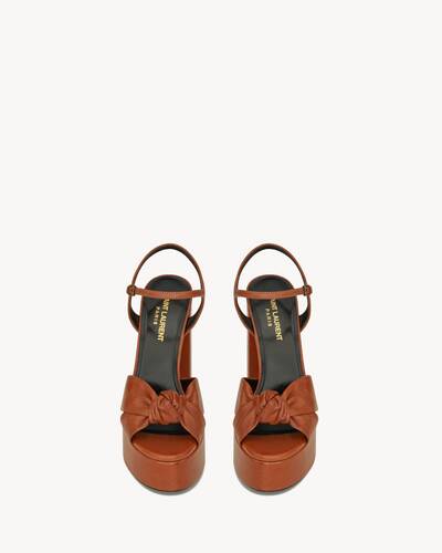 Bianca Sandals In Smooth Leather Saint Laurent United States Ysl Com