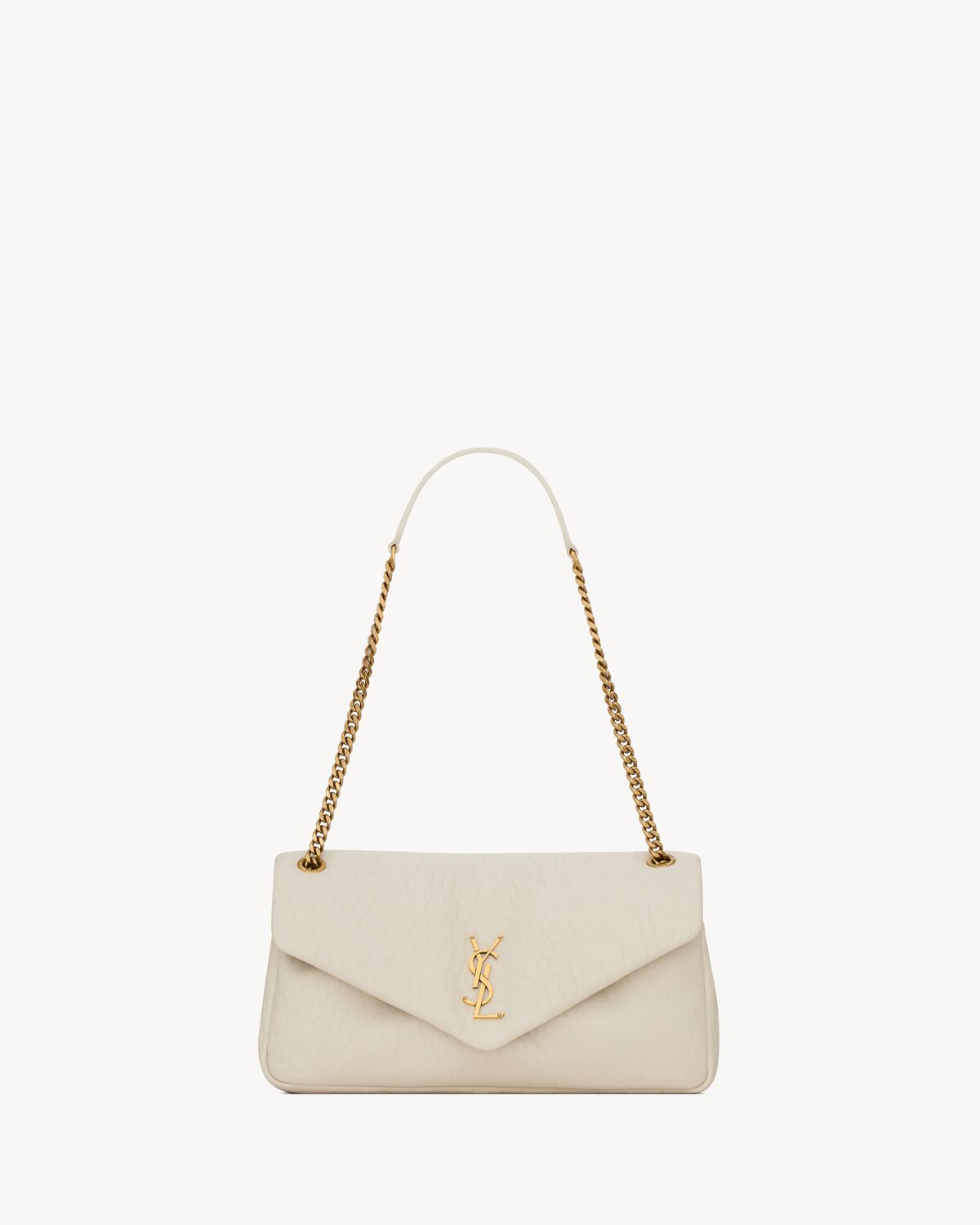 생로랑 그레인드 양가죽 칼립소 미디엄 숄더백 800916AACYT9207