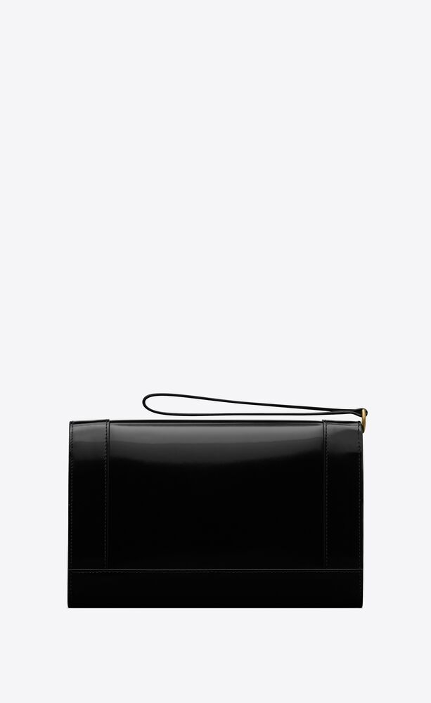 CASSANDRE flap pouch in shiny leather | Saint Laurent | YSL.com
