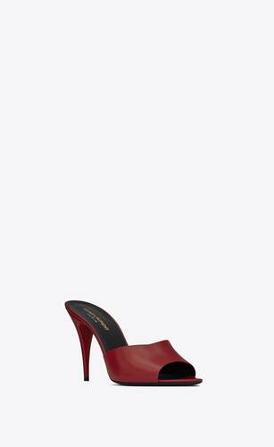 ysl mules flat