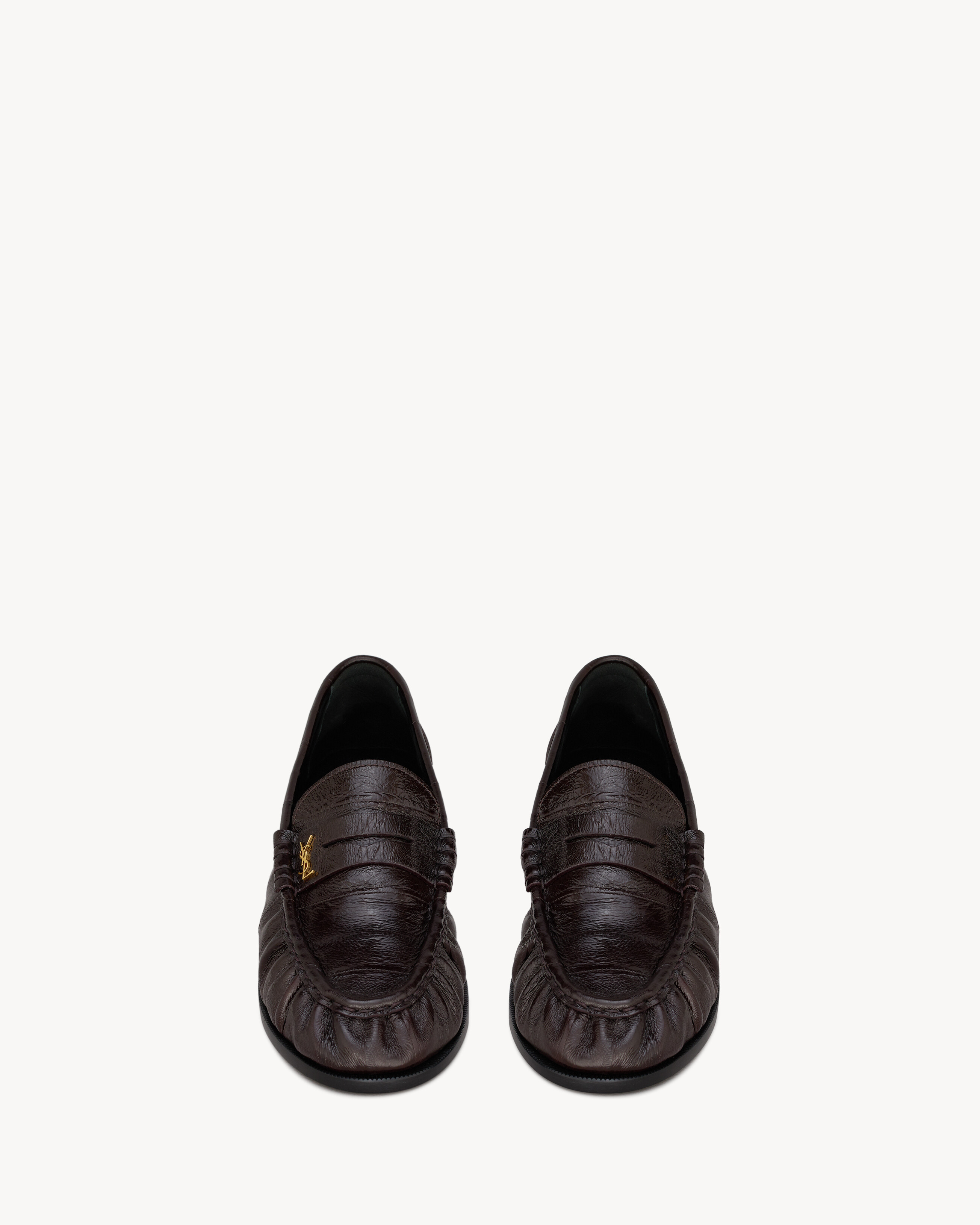 LE LOAFER supple mocassins en cuir d’anguille