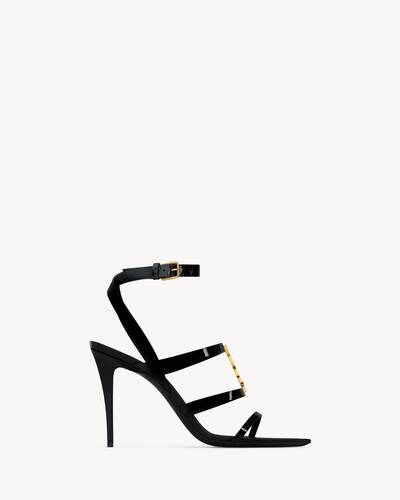 VIPSALE【SAINT LAURENT 】サンダル ヌ・ピエ パテントレザー サンダル ヌ・ピエ （パテントレザー） | Saint Laurent サン