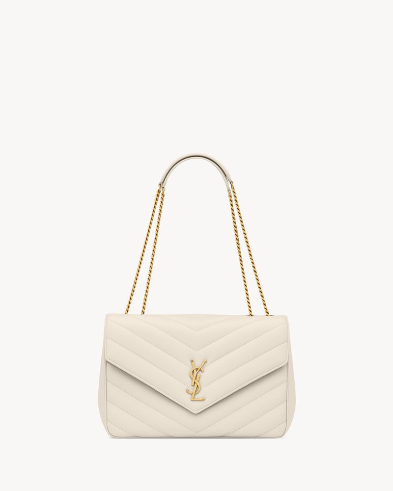 LOULOU large in MATELASSÉ lambskin