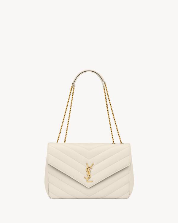 LOULOU large in MATELASSÉ lambskin