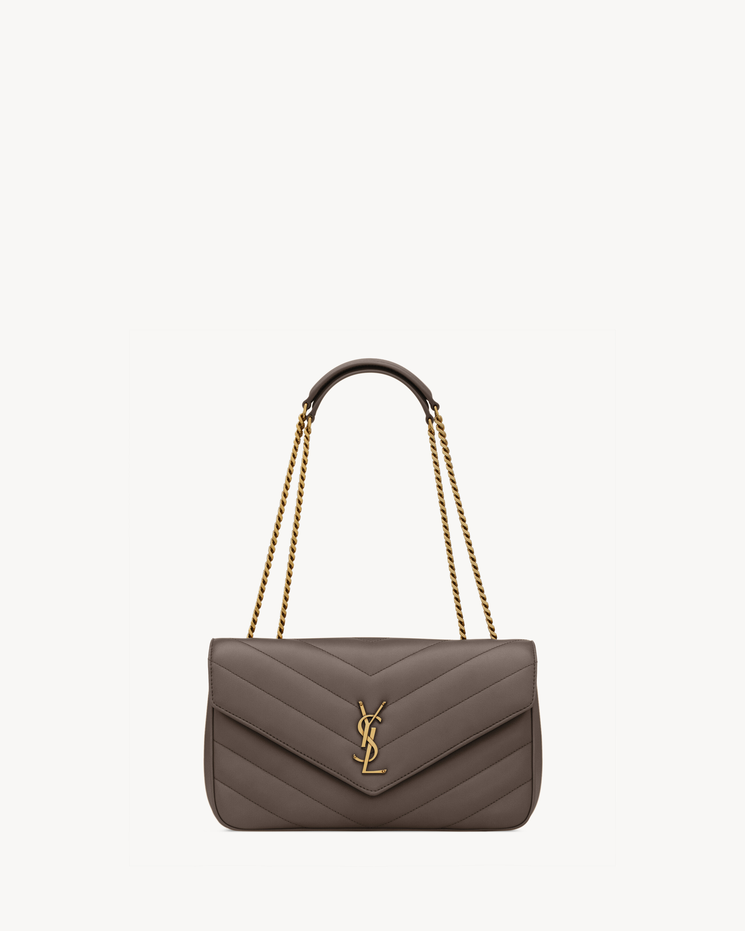 LOULOU medium in MATELASSÉ lambskin