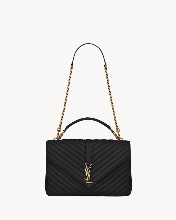 COLLEGE MEDIUM IN QUILTED LEATHER | Saint Laurent | YSL.com