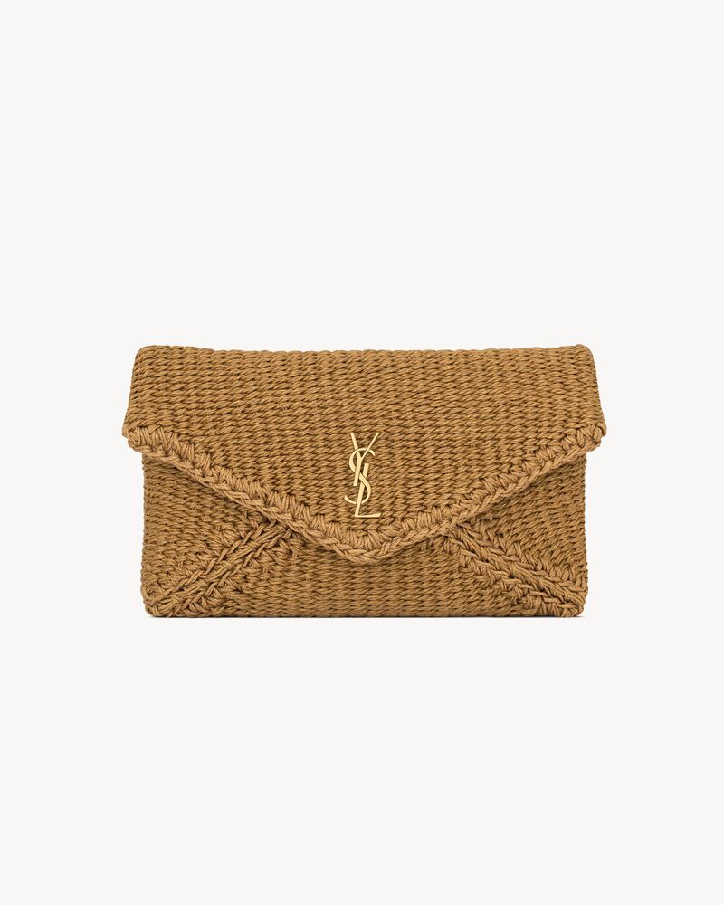 CASSANDRE large envelope pouch in rope