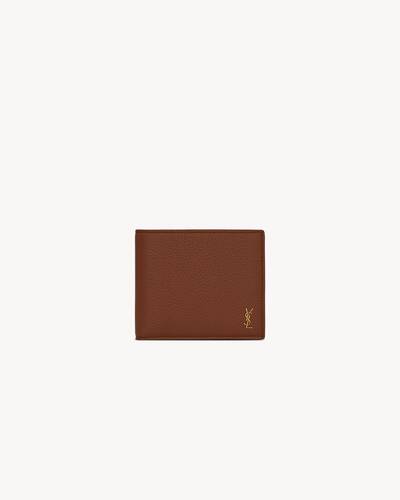 ファッション雑貨・小物その他 Saint Laurent 652363 Y9902 Saint Laurent - Kate Tortoise Leopard Print Vinyl Chain Wallet