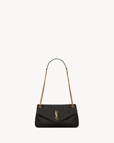 CALYPSO small in plunged lambskin | Saint Laurent | YSL US