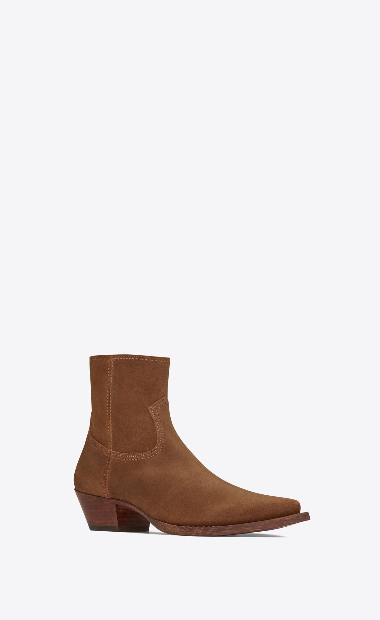 Lukas boots in suede | Saint Laurent United States | YSL.com