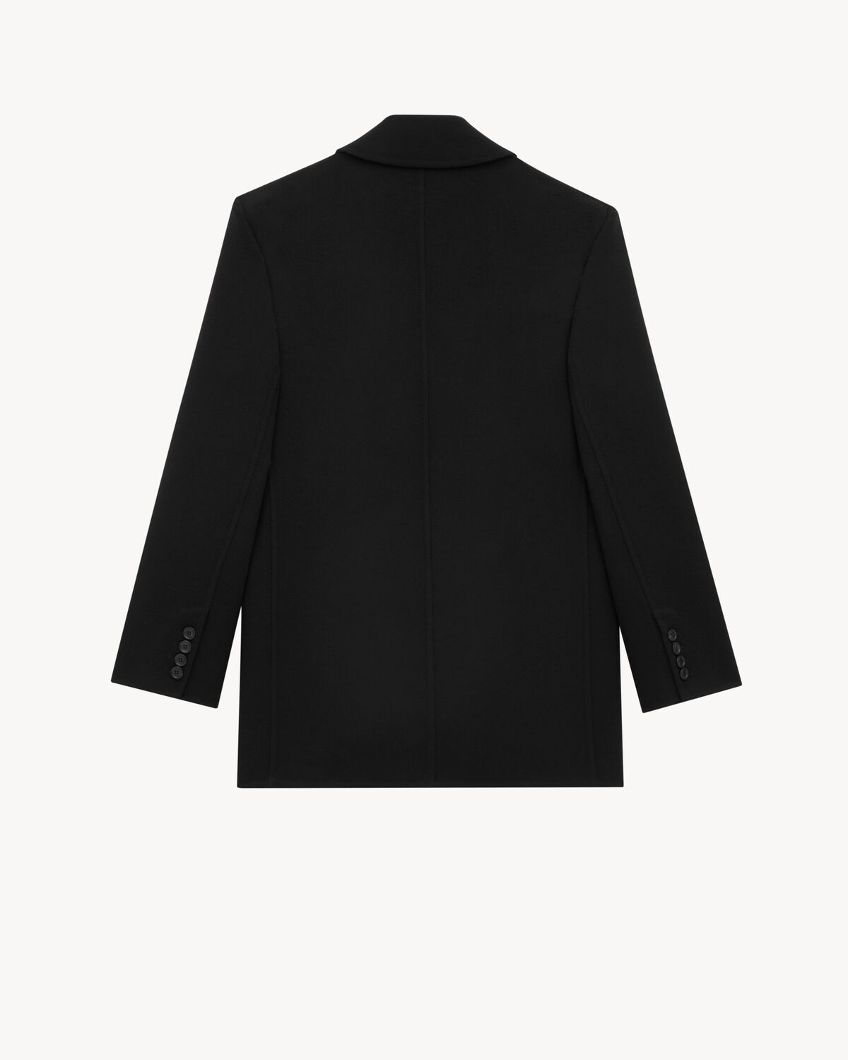 peacoat in double-face felt