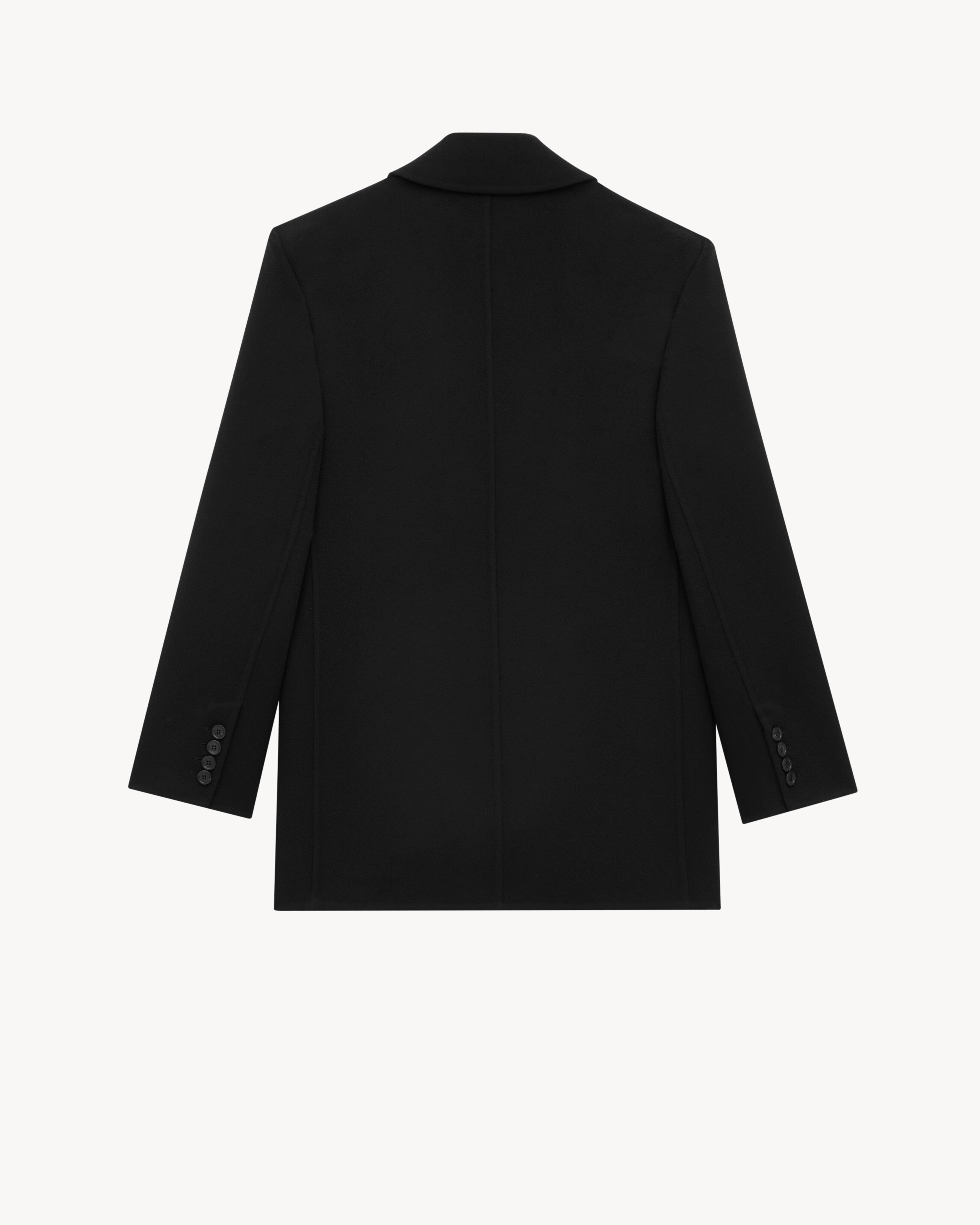 peacoat in double-face felt
