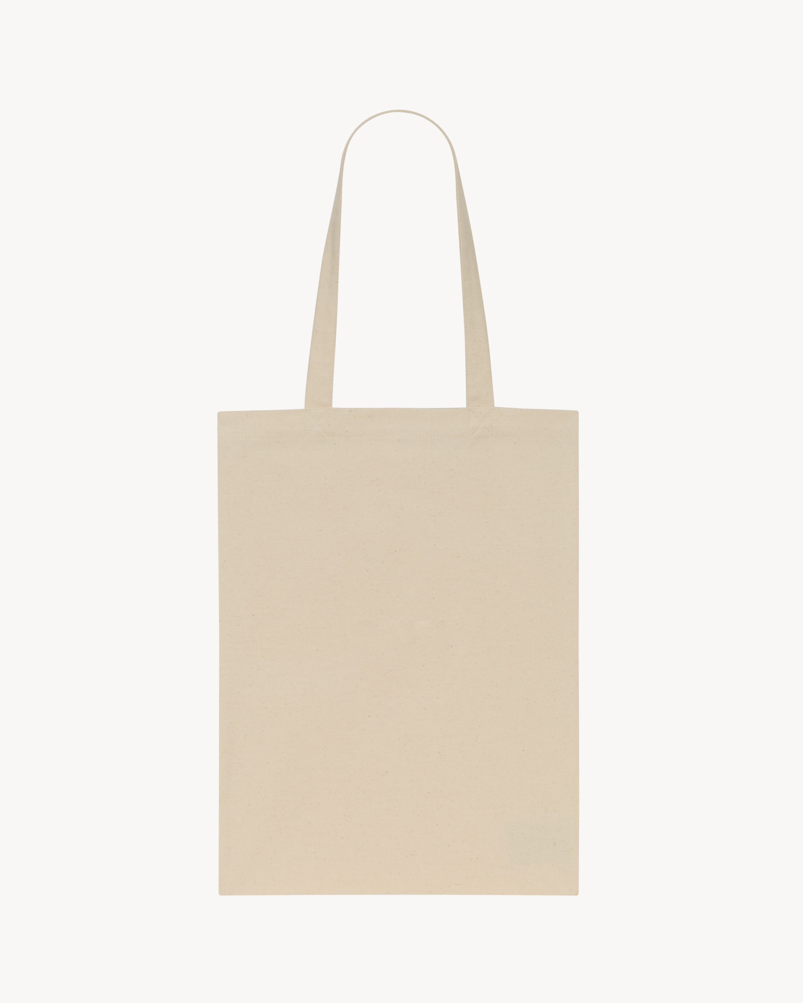 SMALL SAINT LAURENT TOTEBAG IN BRUSHED COTTON
