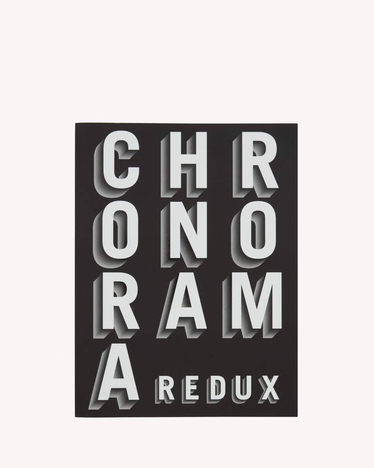 CHRONORAMA REDUX, EXHIBITION CATALOG