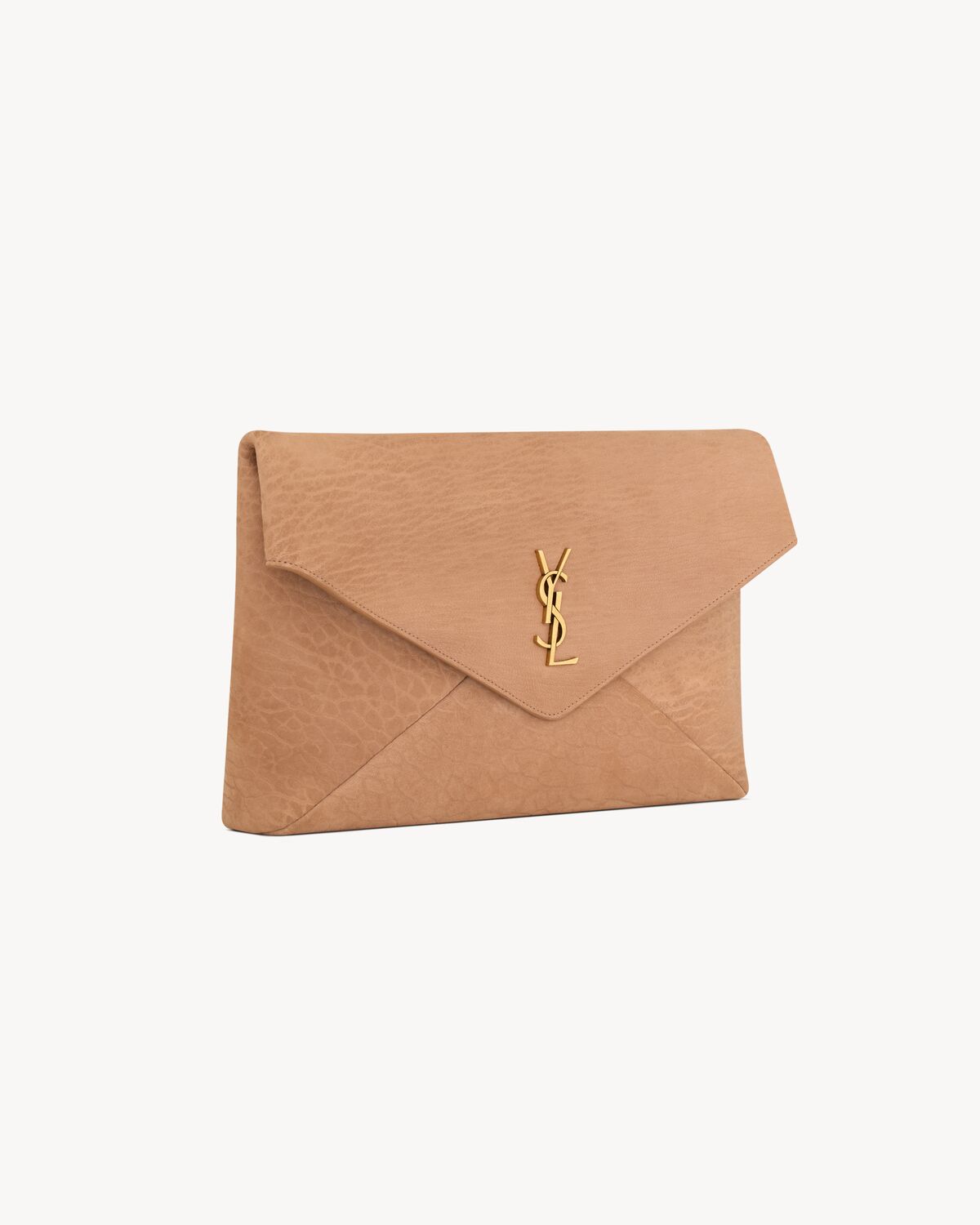 cassandre large envelope pouch in lambskin