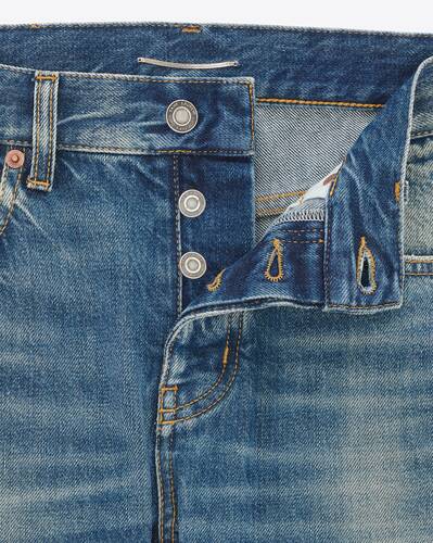 slim-fit jeans in deauville beach blue denim