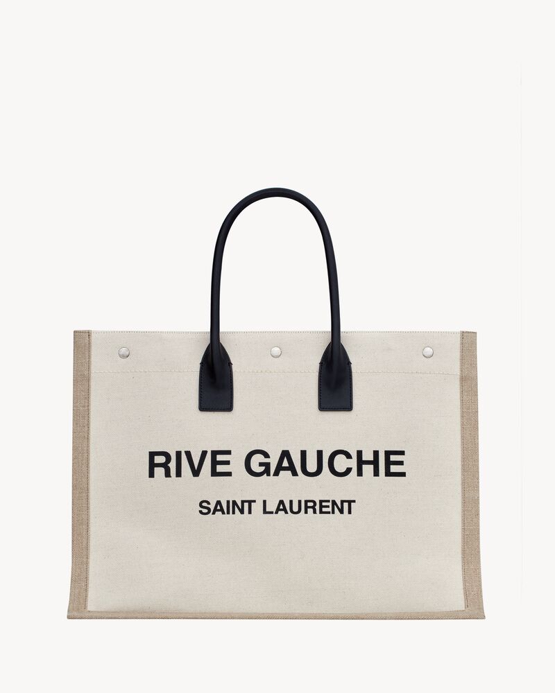 Rive gauche cabas canvas tote bag Clearance