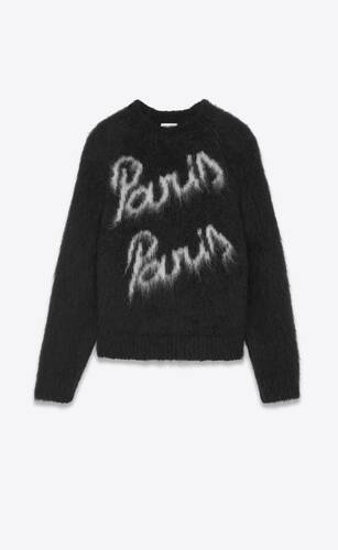 boxy paris sweater in mohair