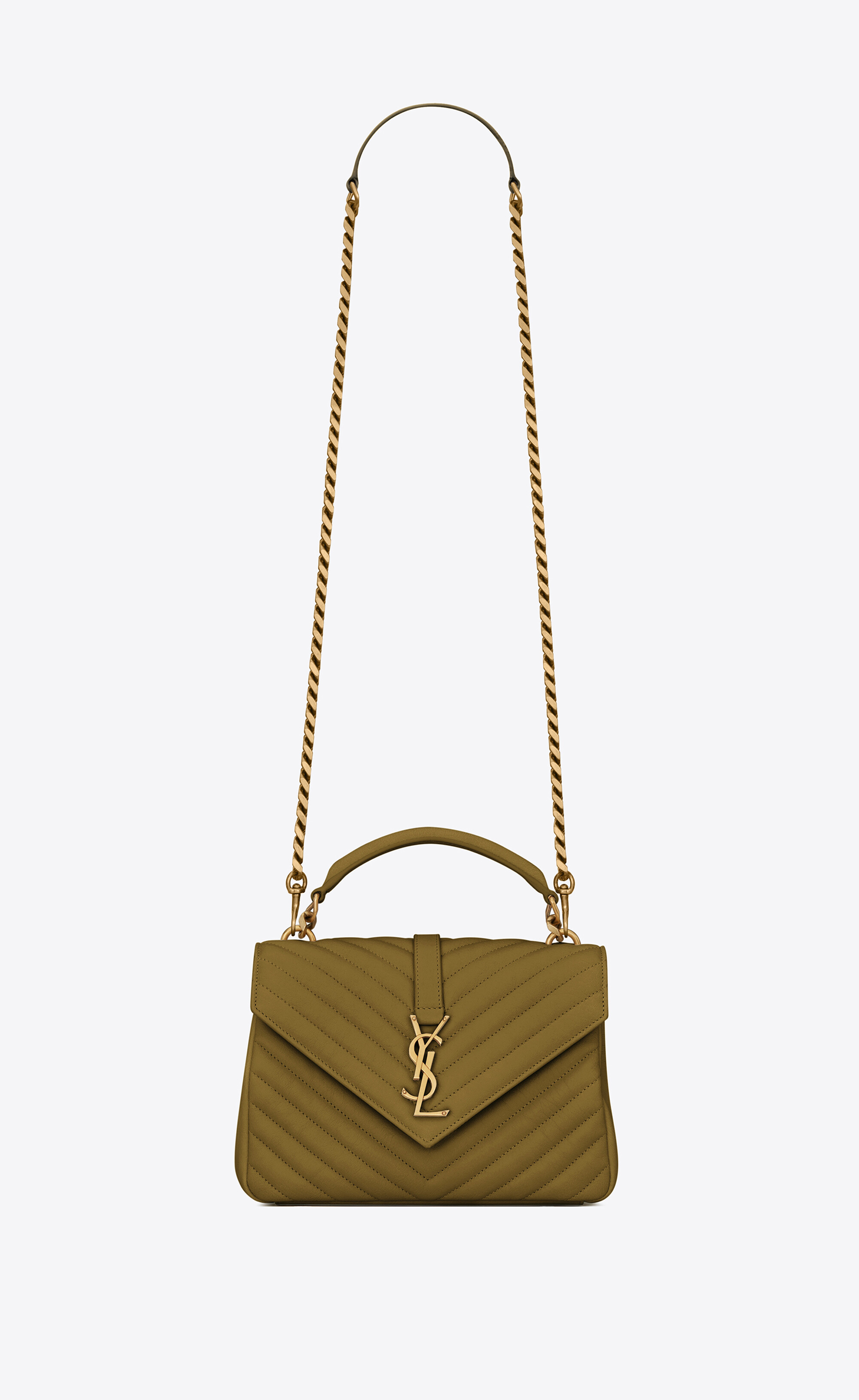 ysl green bag