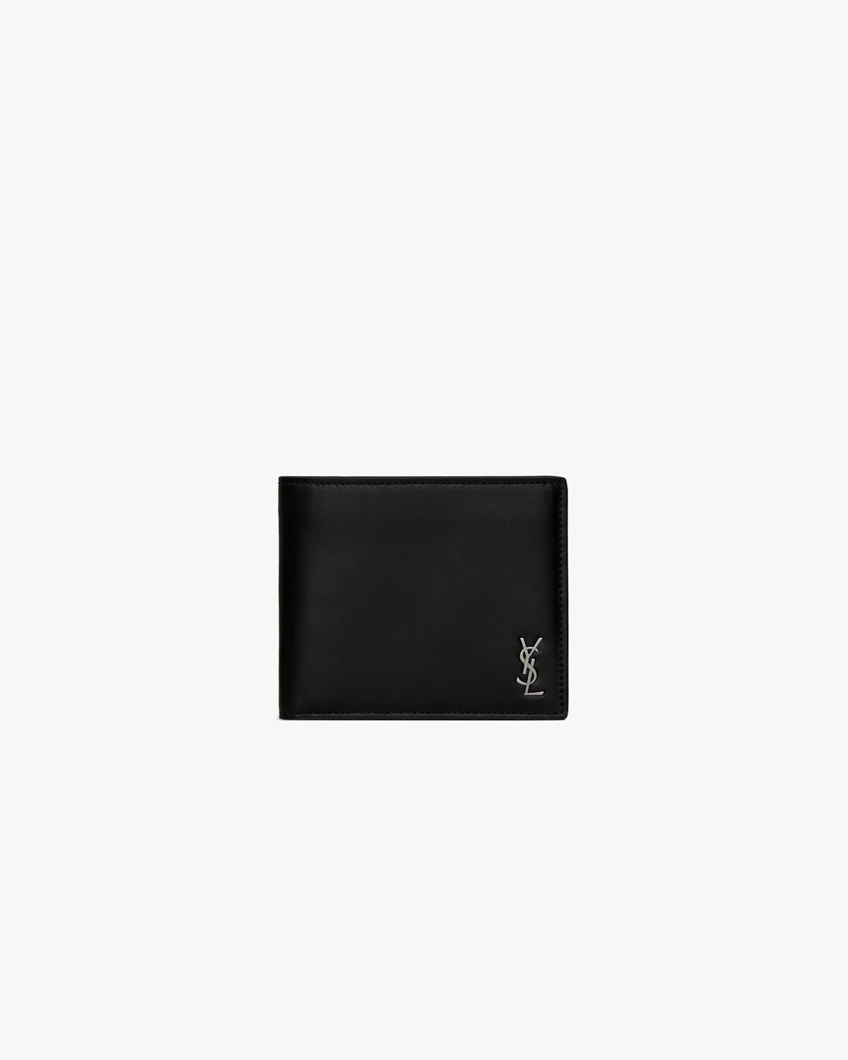 TINY CASSANDRE East/West wallet in matte leather