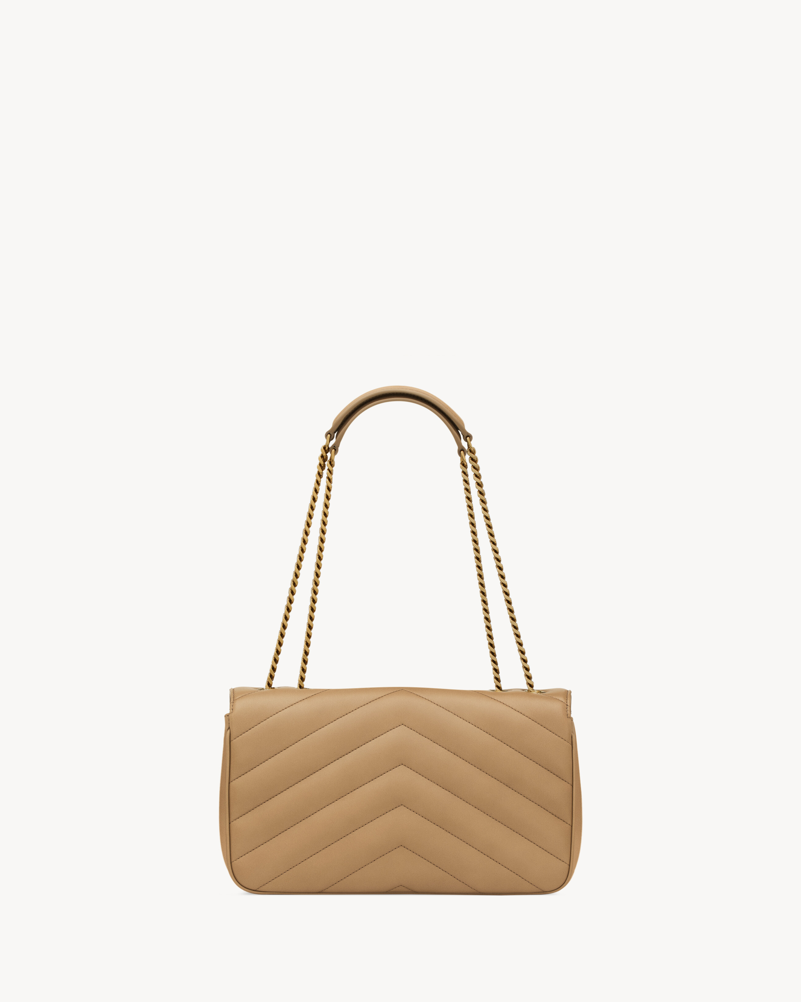 LOULOU medium in MATELASSÉ lambskin