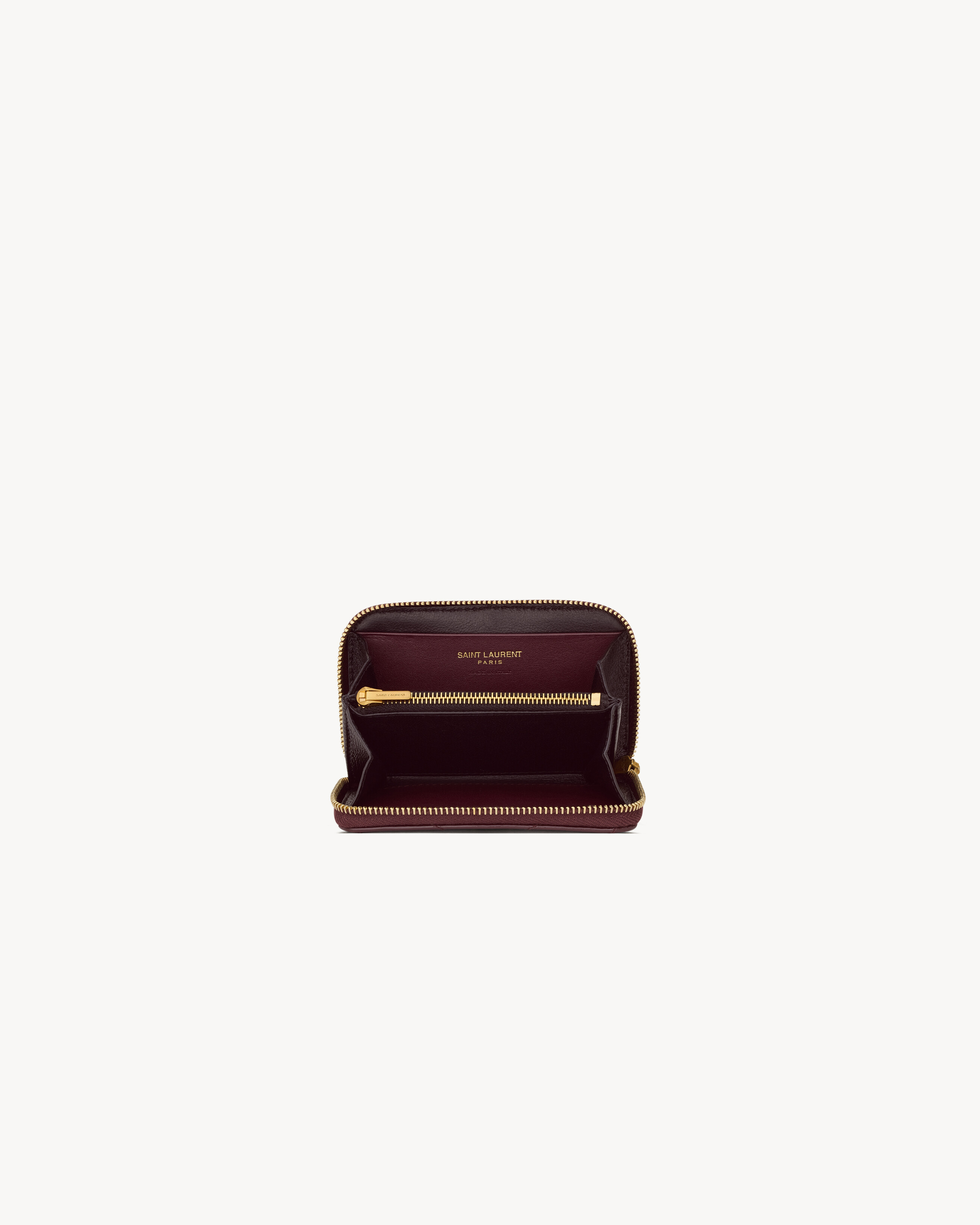 CASSANDRE MATELASSÉ wallet in patent leather | Saint Laurent | YSL.com