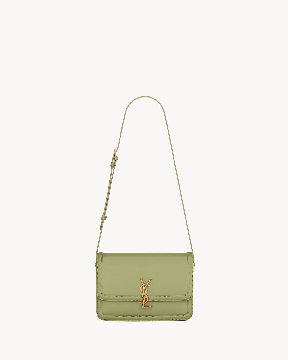 Solferino medium satchel in box Saint Laurent leather Saint Laurent