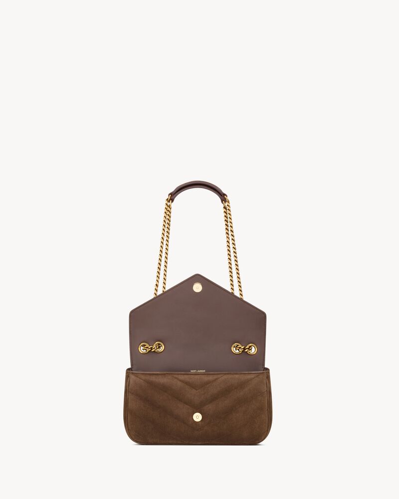 LOULOU small in MATELASSÉ suede