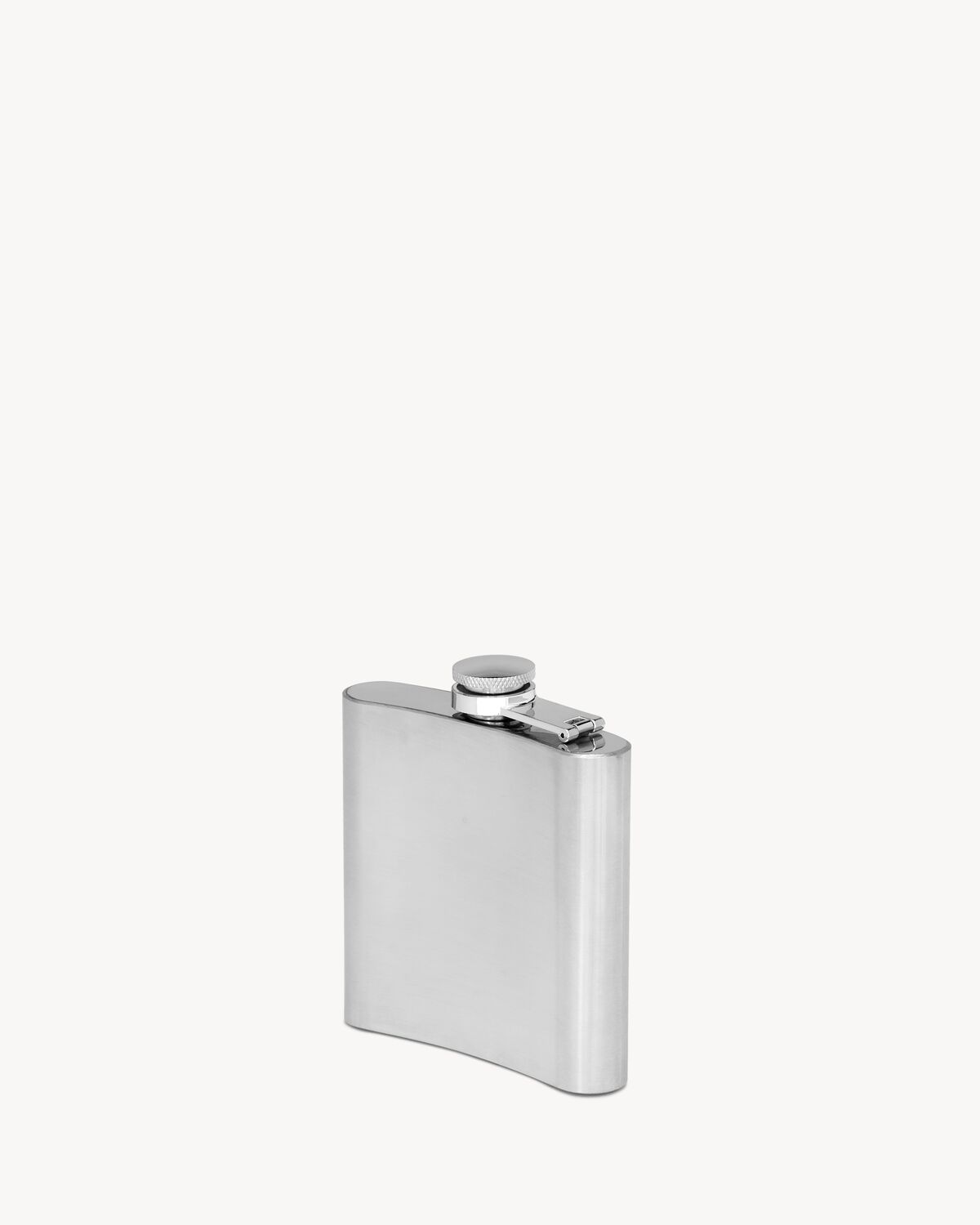 Saint Laurent Flask in Metal and leather