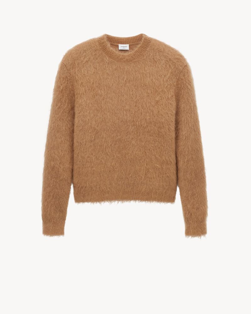 Pullover aus gebürstetem Strick