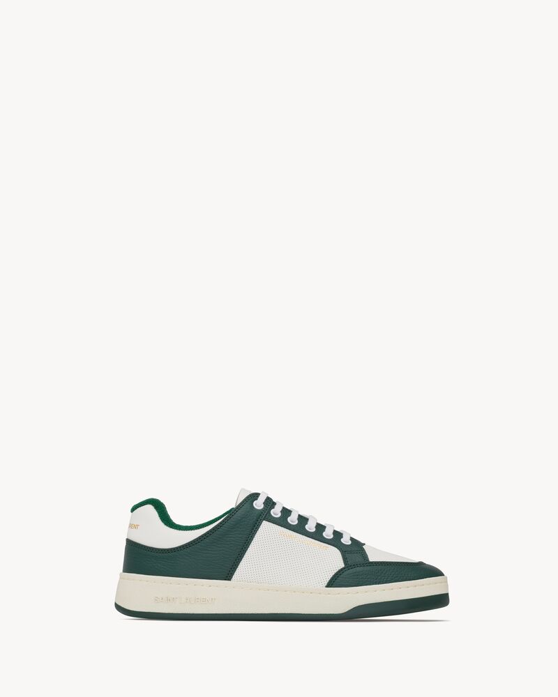 Sneakers basse SL/61 in pelle traforata