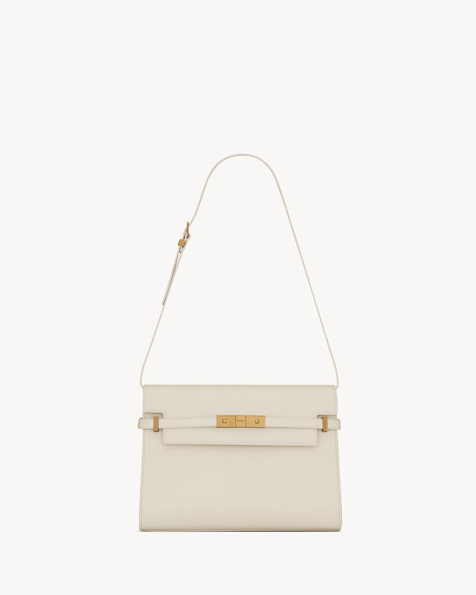 MANHATTAN SHOULDER BAG IN BOX SAINT LAURENT LEATHER Saint Laurent United States