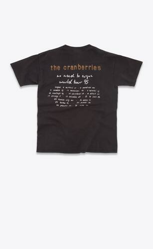 the cranberries t-shirt en coton