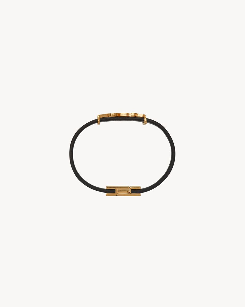 CASSANDRE bracelet in leather