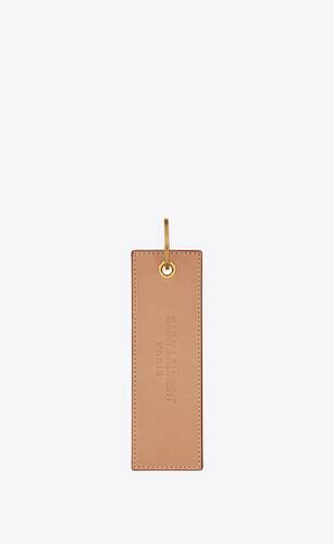 nastro saint laurent keyring in smooth leather