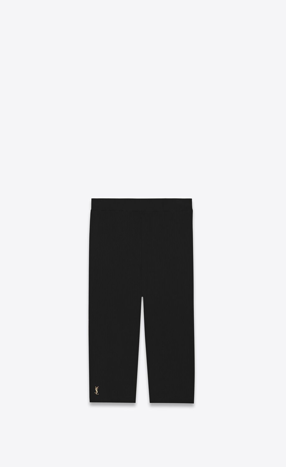 Rider short in ribbed knit | Saint Laurent United States | YSL.com