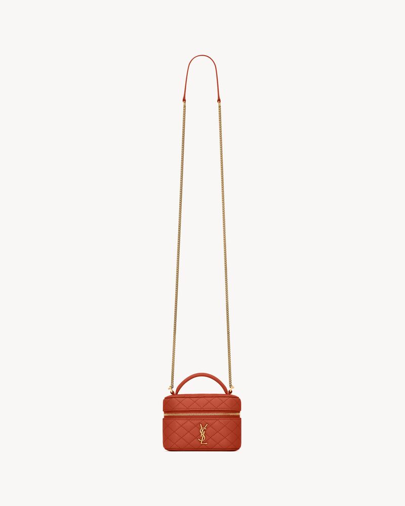 GABY micro vanity bag in lambskin