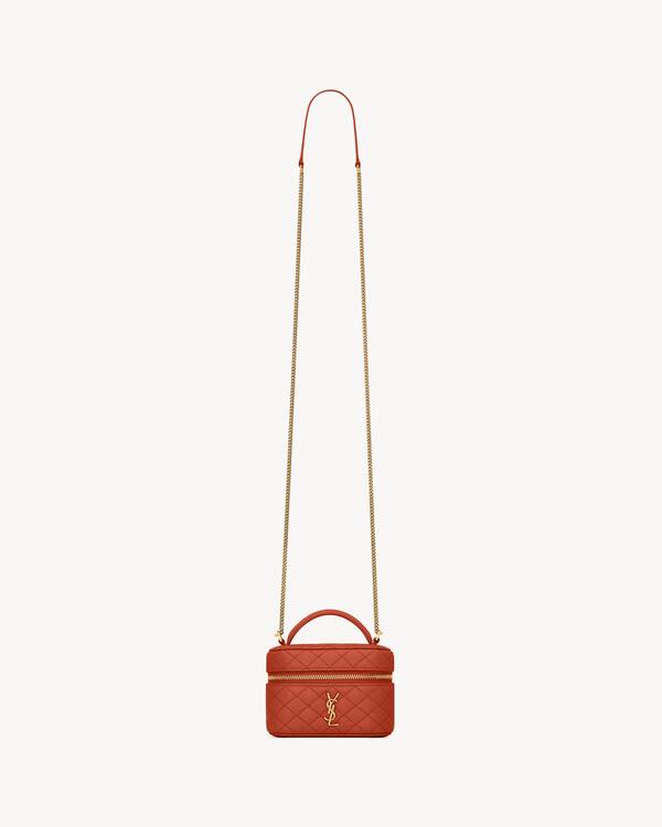GABY micro vanity bag in lambskin