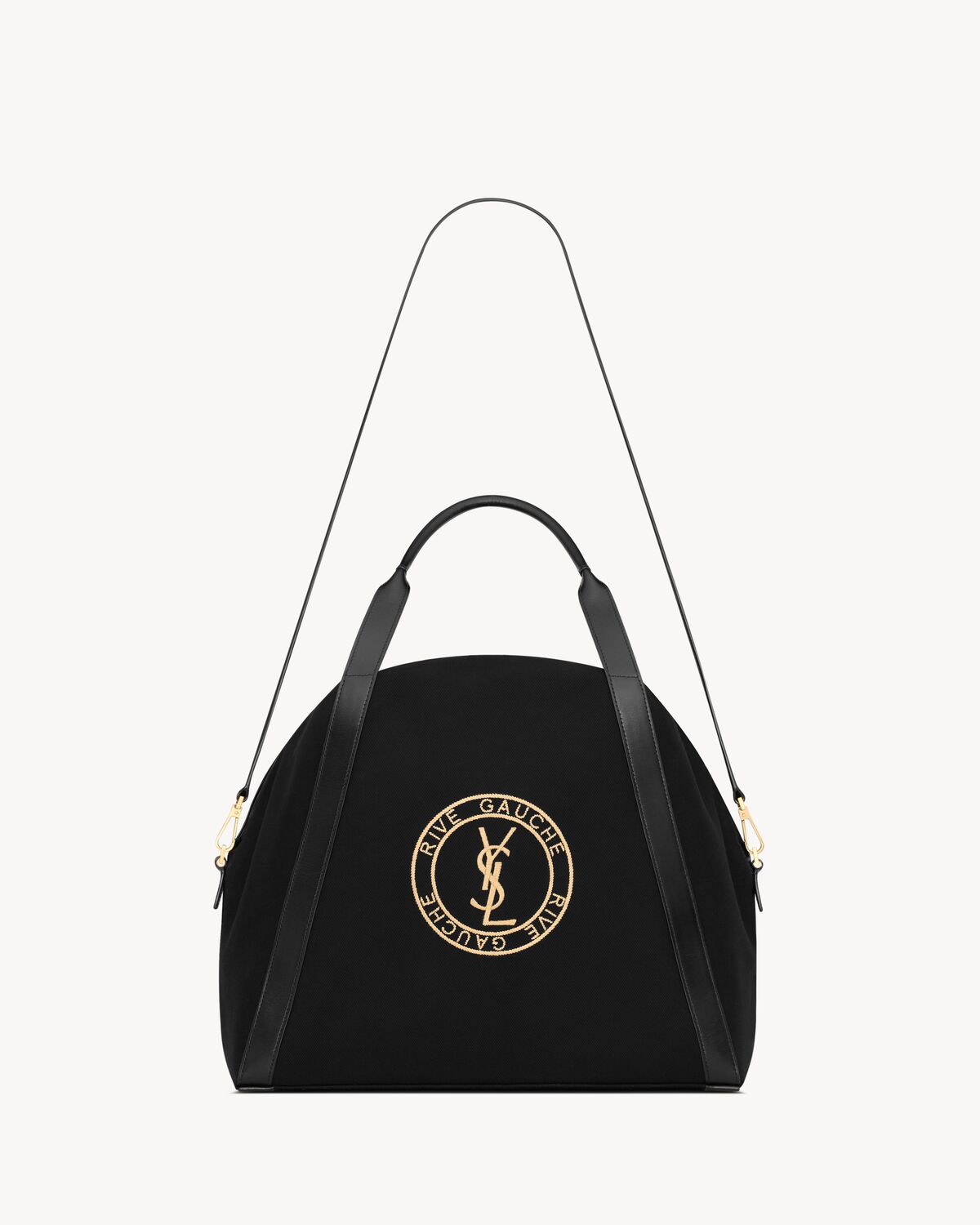 생로랑 캔버스 리브 고쉬 볼링 토트백 774048FAC3I1075