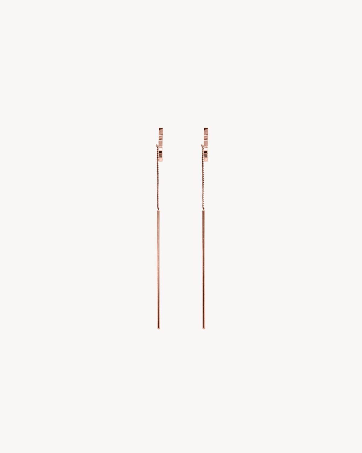 Opyum ysl threader earrings Clearance