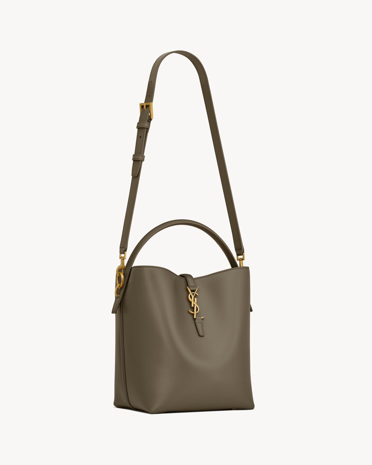 생로랑 샤이니 가죽 소재의 LE 37 토트백 7428282R20W3237