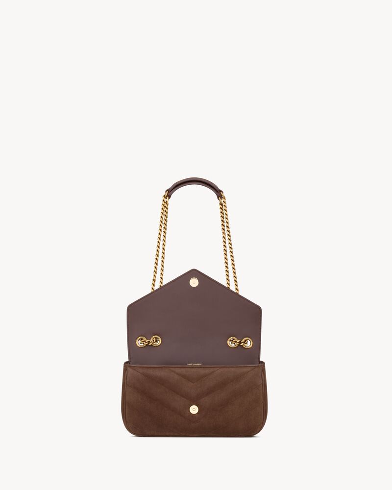 LOULOU small in MATELASSÉ suede