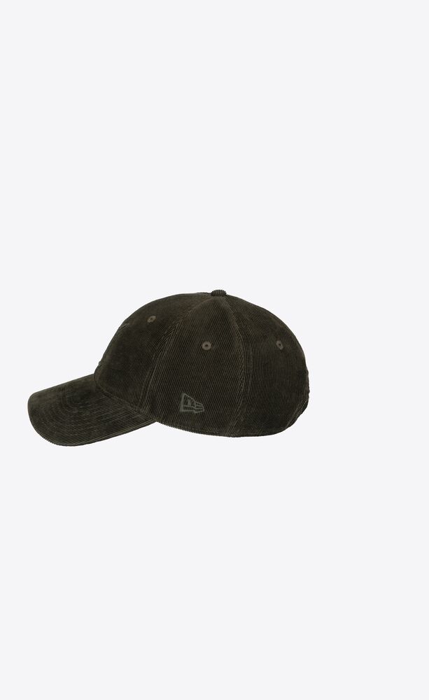 Saint Laurent Corduroy baseball cap, Men's Accessories
