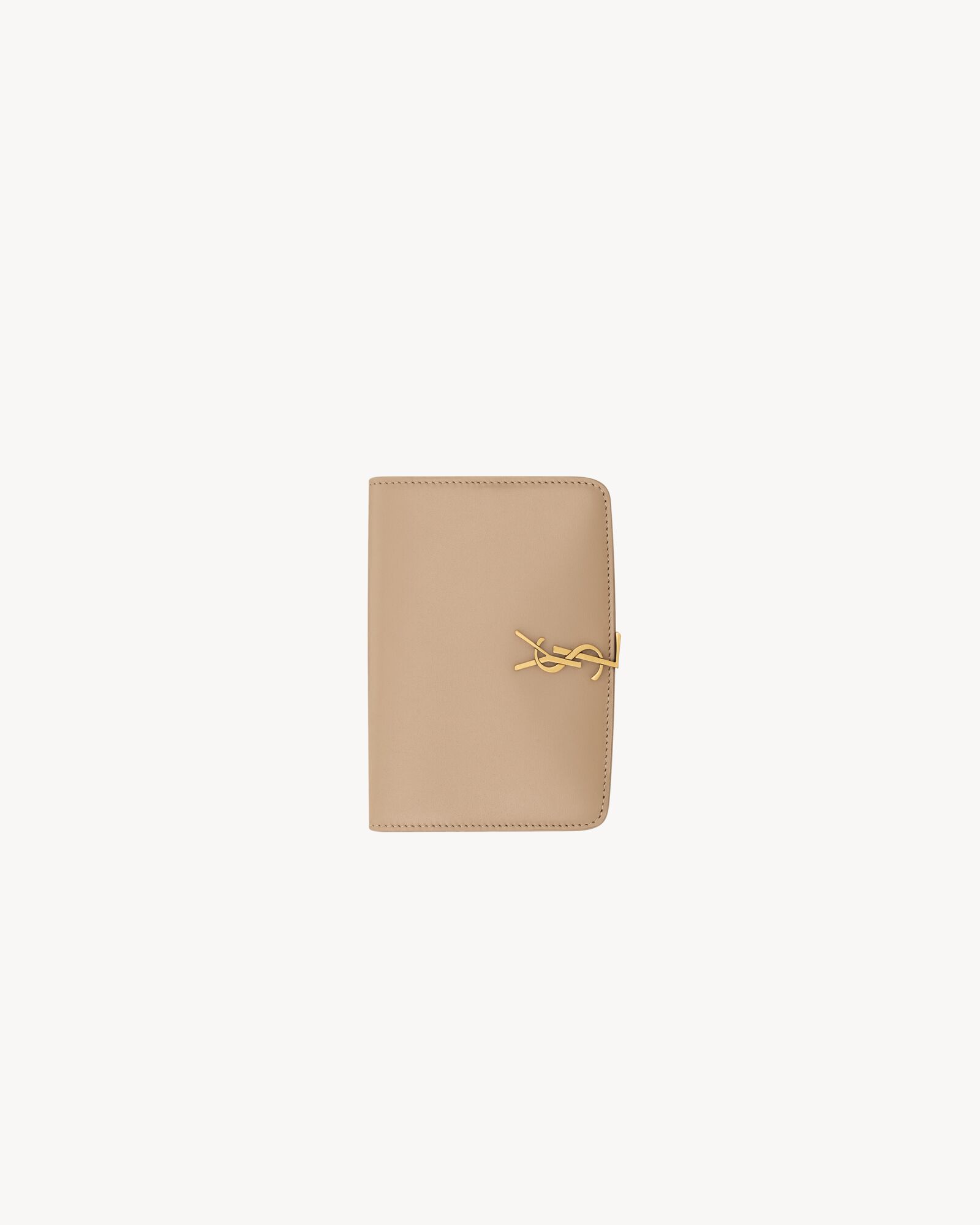 VOLTAIRE passport case in BOX SAINT LAURENT — 8218850SX0W2646