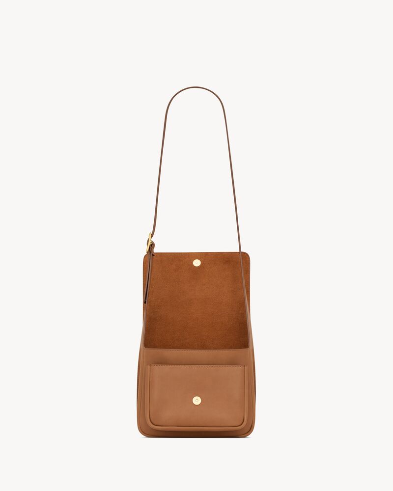 SAINT LAURENT small satchel in leather