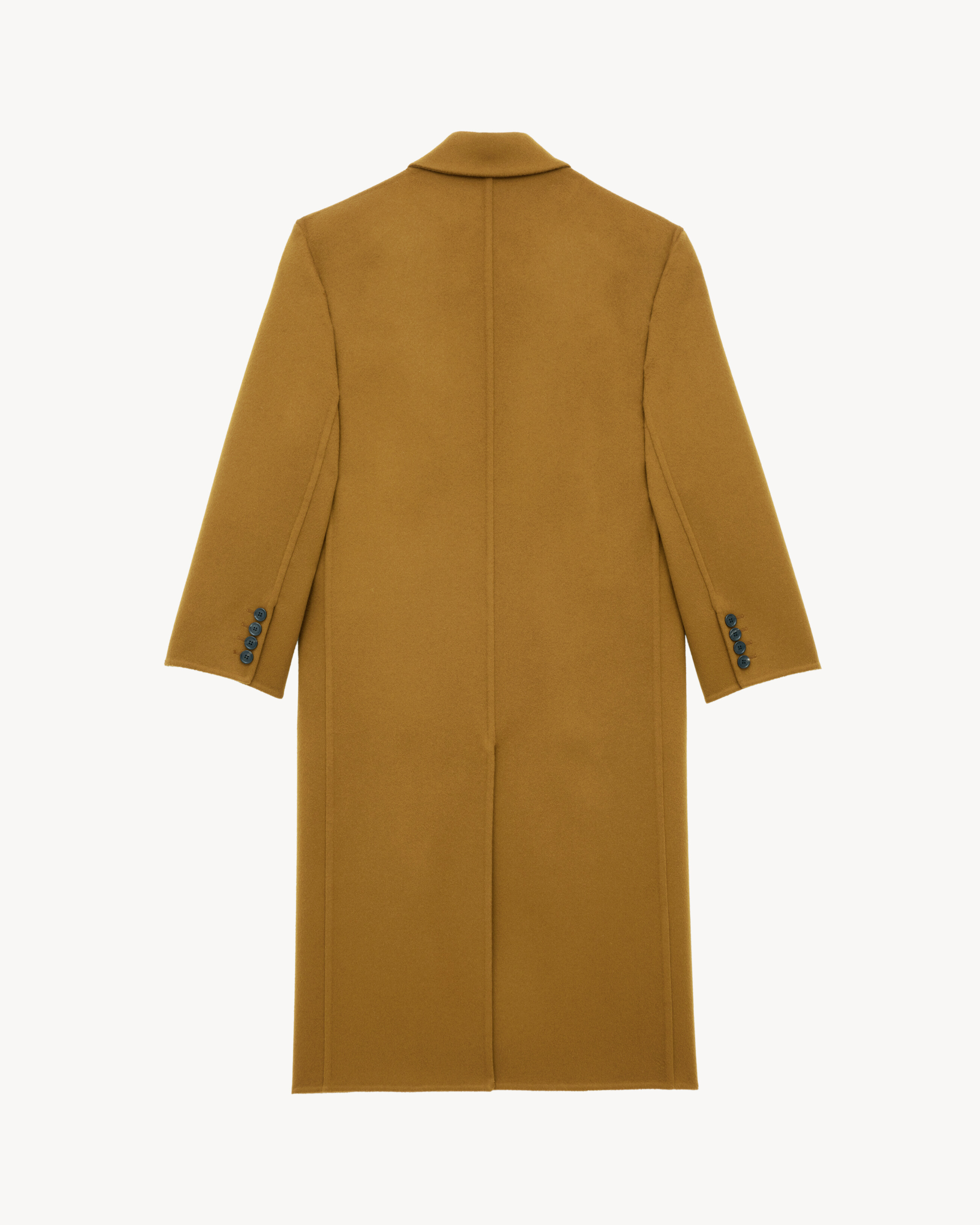 long coat in wool