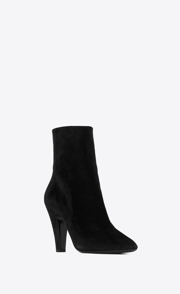 ysl boots suede