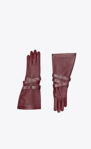 gants aviateur en cuir