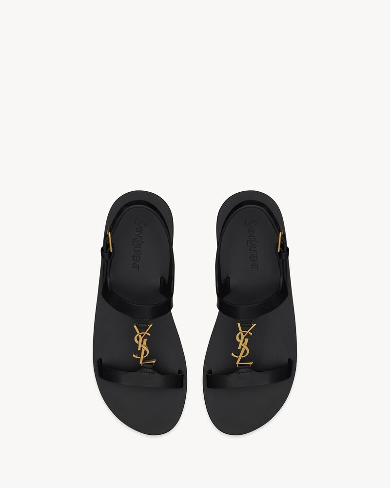 CASSANDRA sandals in smooth leather